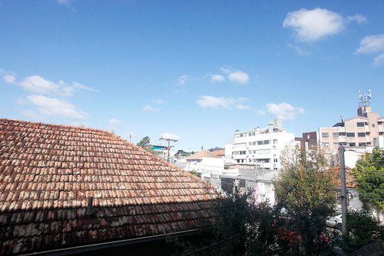 Quarto 1 Vista de apartamento à venda com 2 quartos, 59m² em Azenha, Porto Alegre