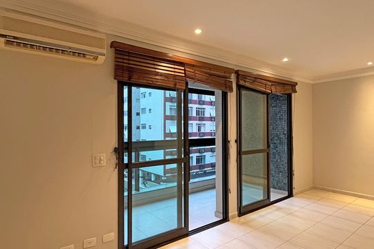 Sala de apartamento para alugar com 3 quartos, 108m² em José Menino, Santos
