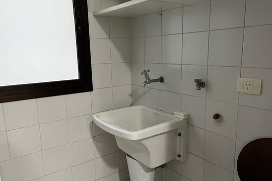 Cozinha e Área de Serviço de apartamento para alugar com 3 quartos, 108m² em José Menino, Santos
