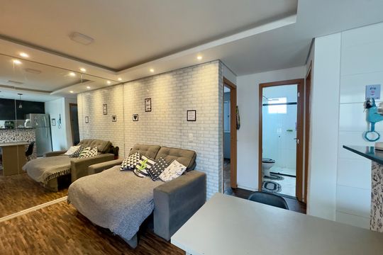 Sala de apartamento para alugar com 2 quartos, 38m² em São João, Guarulhos