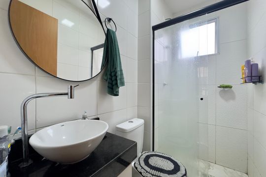 Banheiro de apartamento para alugar com 2 quartos, 38m² em São João, Guarulhos