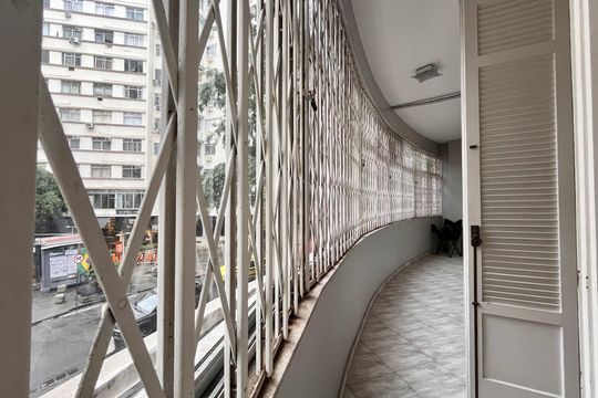 Varanda da Suite de apartamento à venda com 4 quartos, 205m² em Copacabana, Rio de Janeiro