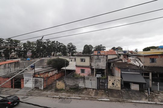 Vista do Quarto 1 de casa para alugar com 2 quartos, 49m² em Jardim das Camelias, São Paulo