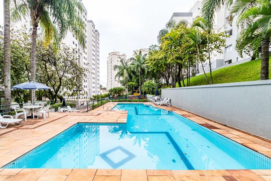 Área comum de apartamento à venda com 3 quartos, 69m² em Jardim Pinheiros, São Paulo
