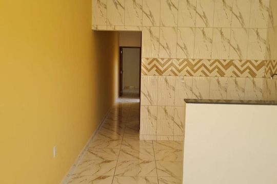 Cozinha de casa de condomínio para alugar com 2 quartos, 51m² em Jardim Eucaliptos, Sorocaba