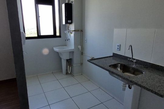 Cozinha de apartamento para alugar com 2 quartos, 43m² em Jardim Ibirapuera, Campinas