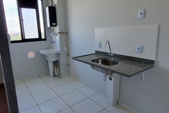 Cozinha de apartamento para alugar com 2 quartos, 43m² em Jardim Ibirapuera, Campinas