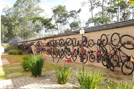 Área comum - Bicicletário de apartamento à venda com 2 quartos, 42m² em Jardim Nossa Senhora do Carmo, São Paulo