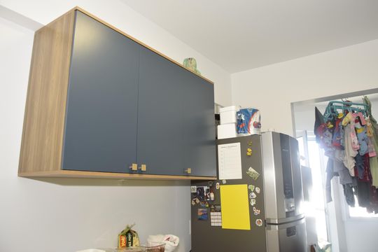 Cozinha de apartamento para alugar com 2 quartos, 84m² em Jardim Branca Flor, Embu das Artes