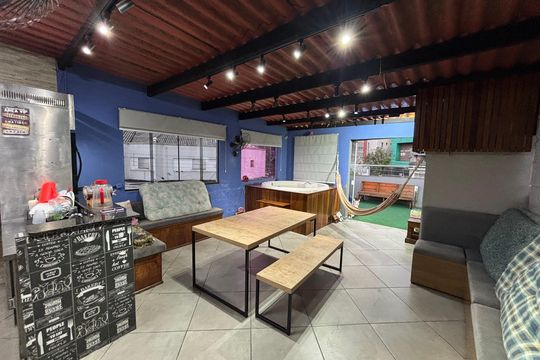 Área comum - Churrasqueira de casa para alugar com 3 quartos, 210m² em Jardim Maringa, São Paulo