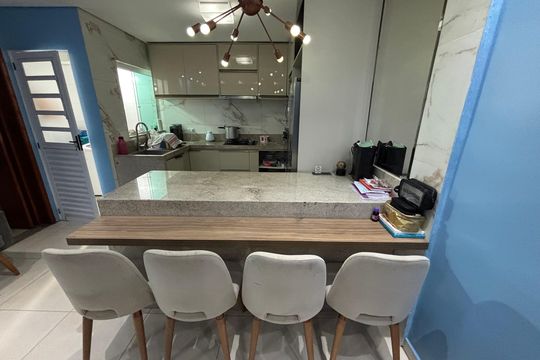 Sala de Jantar de casa para alugar com 3 quartos, 210m² em Jardim Maringa, São Paulo