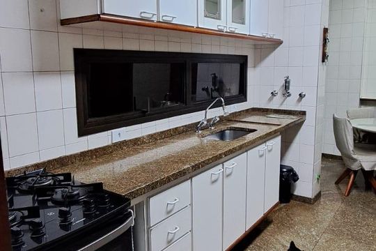 Cozinha de apartamento à venda com 3 quartos, 150m² em Santana, São Paulo