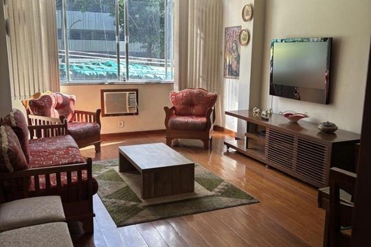 Sala de apartamento para alugar com 3 quartos, 70m² em Tijuca, Rio de Janeiro