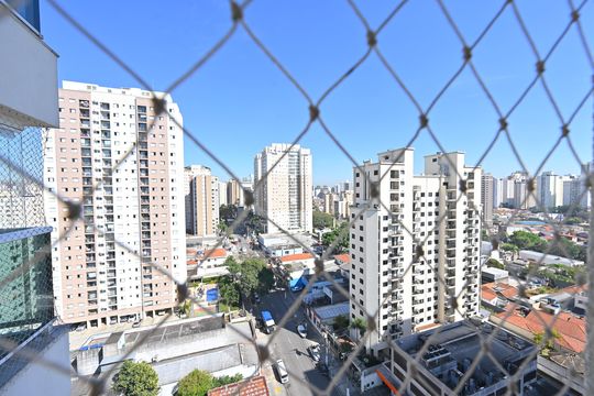 Vista do Quarto  de apartamento à venda com 2 quartos, 73m² em Vila Monte Alegre, São Paulo