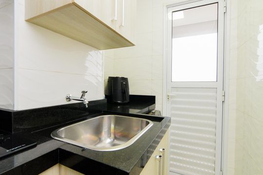 Área de Serviço de apartamento à venda com 2 quartos, 52m² em Vila Bremen, Guarulhos