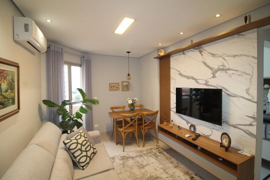 Sala de apartamento para alugar com 1 quarto, 40m² em Santana, São Paulo