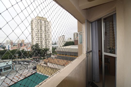 Sala - Varanda de apartamento para alugar com 1 quarto, 40m² em Santana, São Paulo