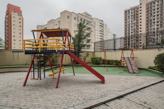Área comum - Playground de apartamento para alugar com 2 quartos, 112m² em Vila Monte Alegre, São Paulo