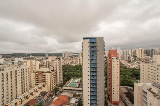 Vista do Quarto de apartamento para alugar com 2 quartos, 112m² em Vila Monte Alegre, São Paulo