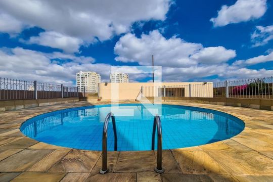 Área comum - Piscina de apartamento para alugar com 1 quarto, 33m² em Vila Paiva, São Paulo