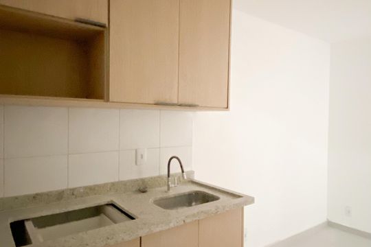 Cozinha  de apartamento para alugar com 1 quarto, 30m² em Vila Sao Geraldo, São Paulo