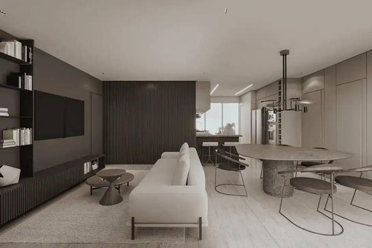 Apartamento à venda com 3 quartos, 95m² em Sion, Belo Horizonte