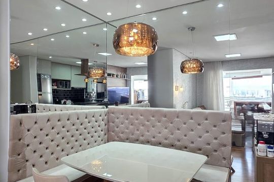 Sala de Jantar de apartamento para alugar com 2 quartos, 67m² em Centro, Osasco