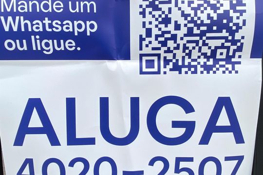 Placa  de apartamento para alugar com 1 quarto, 25m² em Vila Sao Geraldo, São Paulo