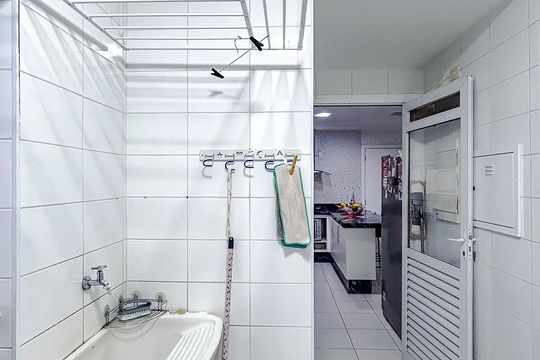 Área de Serviço de apartamento à venda com 4 quartos, 243m² em Chácara Santo Antônio (zona Leste), São Paulo