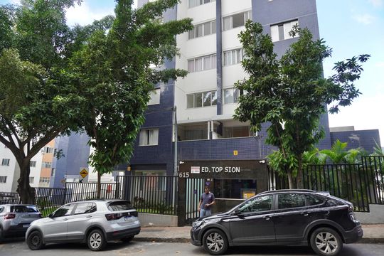 Fachada do Prédio de apartamento à venda com 2 quartos, 65m² em São Pedro, Belo Horizonte