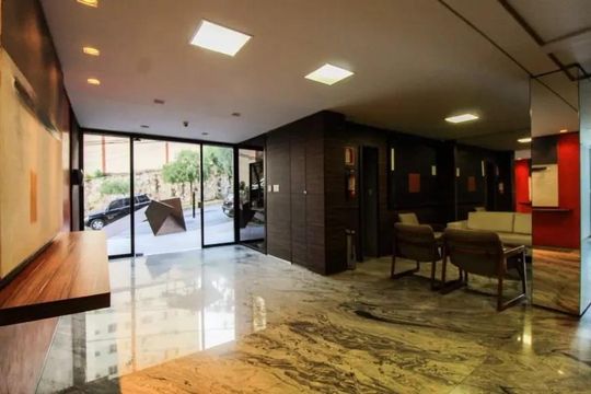 Hall de apartamento para alugar com 2 quartos, 74m² em Buritis, Belo Horizonte