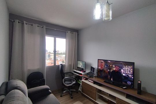 Sala de apartamento à venda com 2 quartos, 58m² em São João Climaco, São Paulo