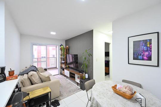 Sala de apartamento à venda com 2 quartos, 55m² em Vila Clementino, São Paulo
