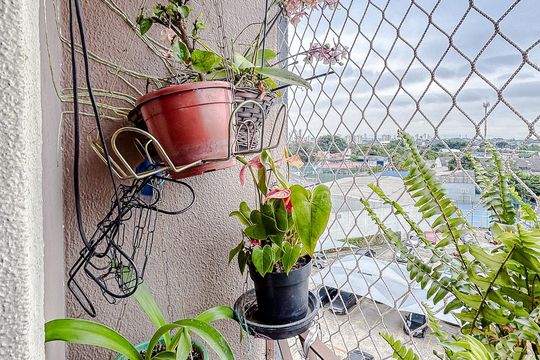 Varanda de apartamento à venda com 3 quartos, 62m² em Tatuapé, São Paulo