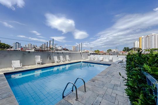 Área comum - Piscina de apartamento à venda com 3 quartos, 62m² em Tatuapé, São Paulo