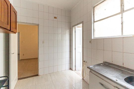 Cozinha de apartamento à venda com 1 quarto, 53m² em Campos Elíseos, São Paulo