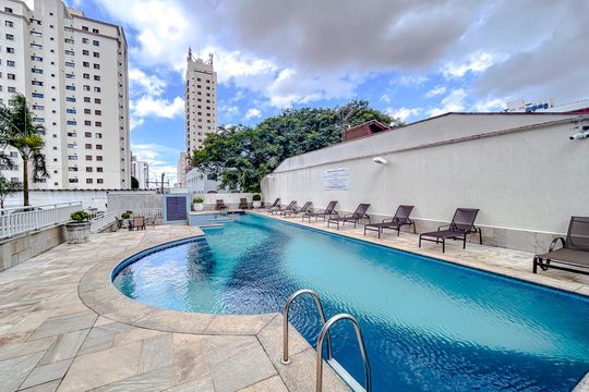 Área comum - Piscina de apartamento à venda com 3 quartos, 220m² em Tatuapé, São Paulo