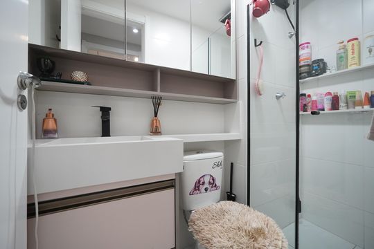 Banheiro de apartamento à venda com 2 quartos, 45m² em Mooca, São Paulo