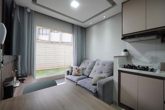 Sala de apartamento à venda com 2 quartos, 45m² em Mooca, São Paulo