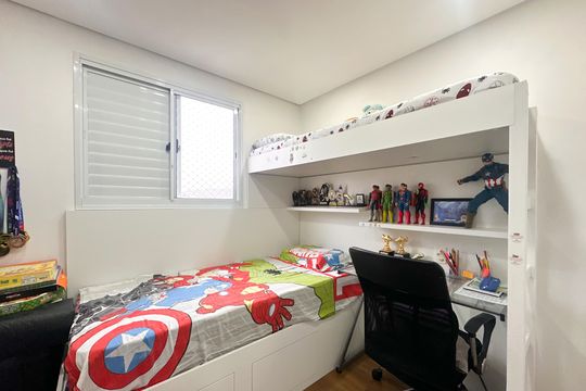 Quarto 2 de apartamento à venda com 2 quartos, 51m² em Ferrazópolis, São Bernardo do Campo