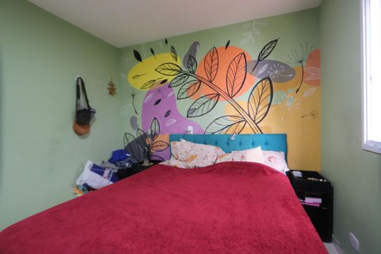 Suíte 1 de casa de condomínio à venda com 2 quartos, 61m² em Vila Ema, São Paulo