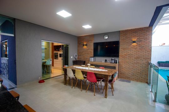 Área comum de apartamento para alugar com 4 quartos, 180m² em Setor Habitacional Vicente Pires, Brasília