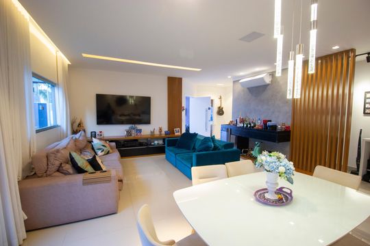 Sala de apartamento para alugar com 4 quartos, 180m² em Setor Habitacional Vicente Pires, Brasília