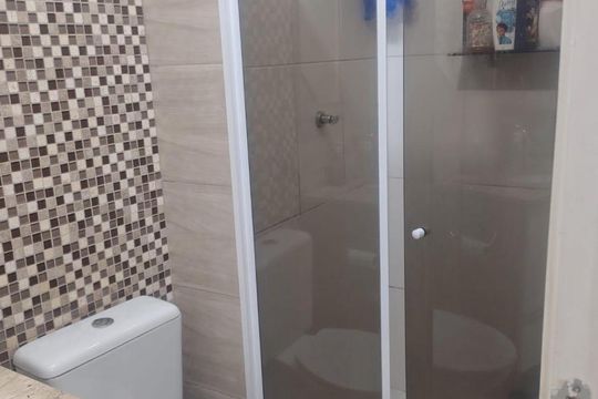 Banheiro de apartamento à venda com 2 quartos, 52m² em Bela Vista, São Paulo