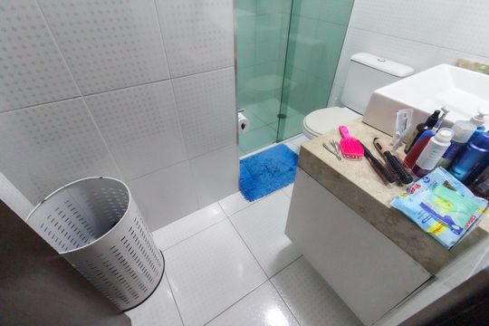 Banheiro Social de casa para alugar com 3 quartos, 133m² em Jardim Nossa Senhora do Carmo, São Paulo