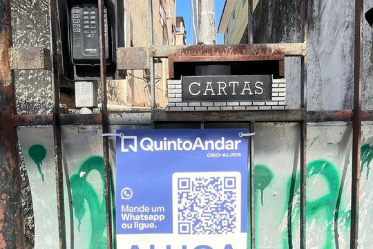 Plaquinha de apartamento para alugar com 2 quartos, 120m² em Engenho Novo, Rio de Janeiro