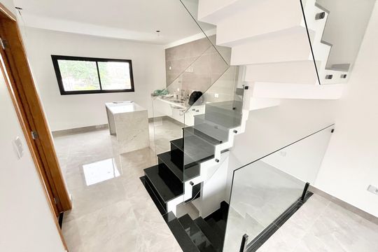 Sala/Cozinha de casa à venda com 3 quartos, 80m² em Jardim Paraíso, São Paulo