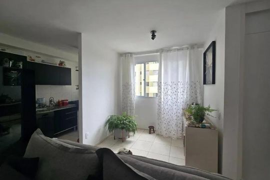 Sala de apartamento à venda com 2 quartos, 54m² em Buritis, Belo Horizonte