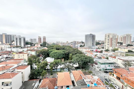 Varanda da Sala Vista de apartamento para alugar com 2 quartos, 55m² em Jardim São Paulo, São Paulo