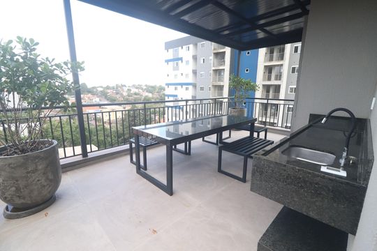 Área comum de kitnet/studio à venda com 1 quarto, 25m² em Vila Nova, Novo Hamburgo